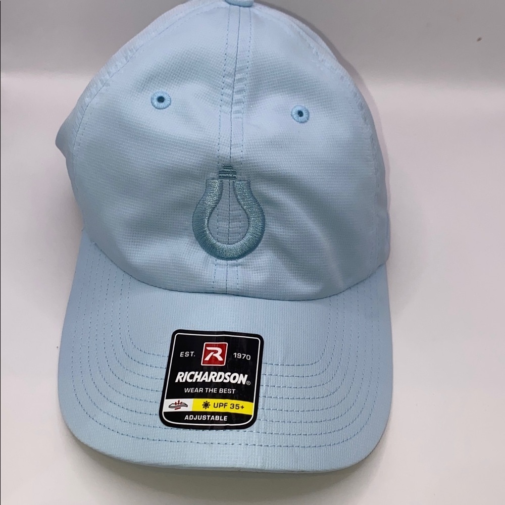 Richardson Performance 220 UPF Medium Large Blue Hat Cap Tennis Golf NWT